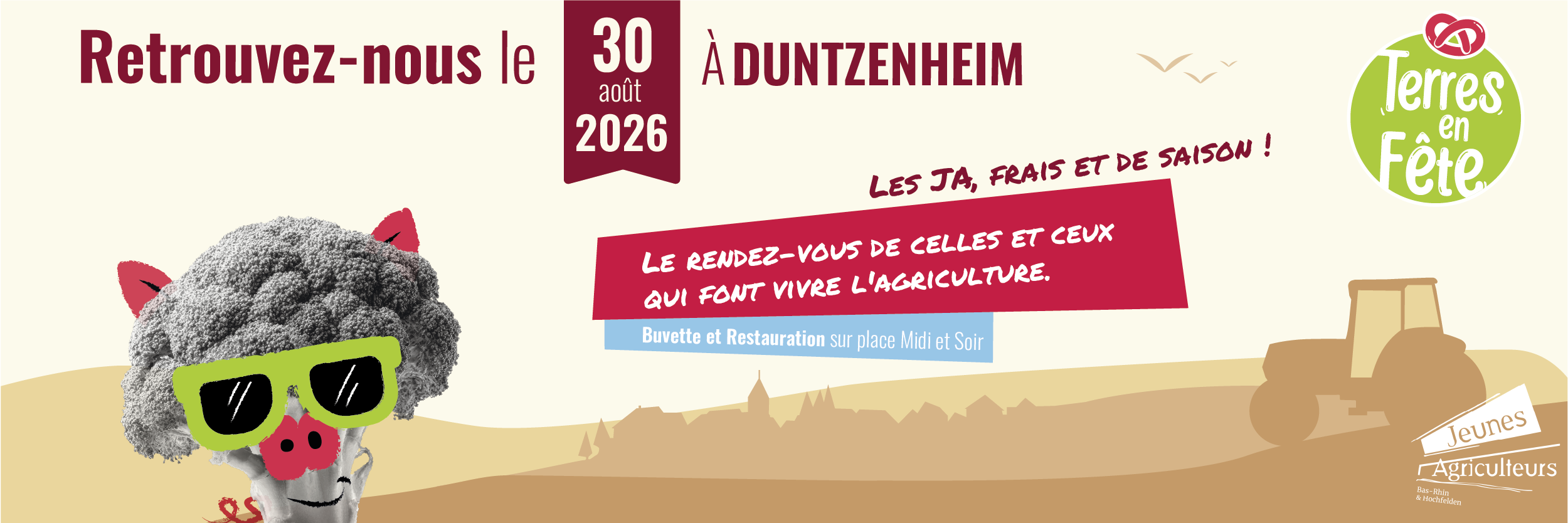 Bannière Terre en Fête 2026