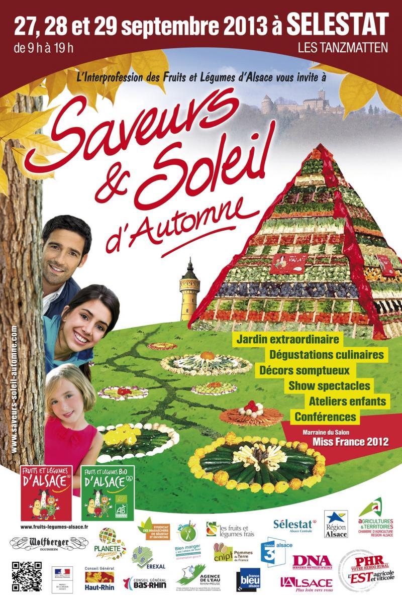 Affiche Saveurs et Soleil d'automne